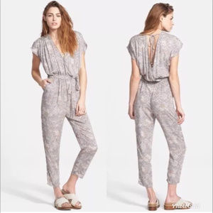 Free People Size Small Universal Surplice Jumpsuit